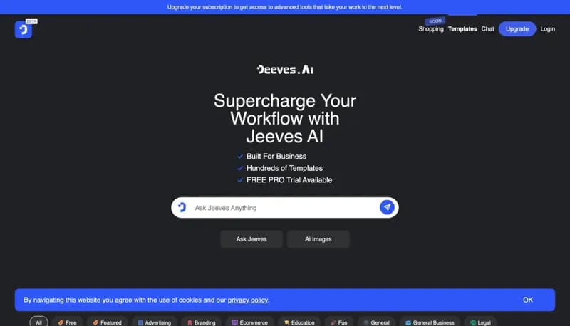 Jeeves.Ai screenshot