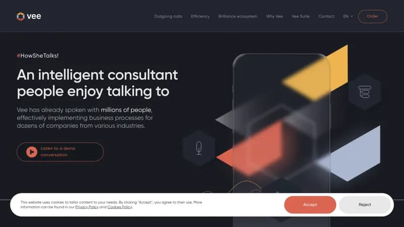 Vee screenshot
