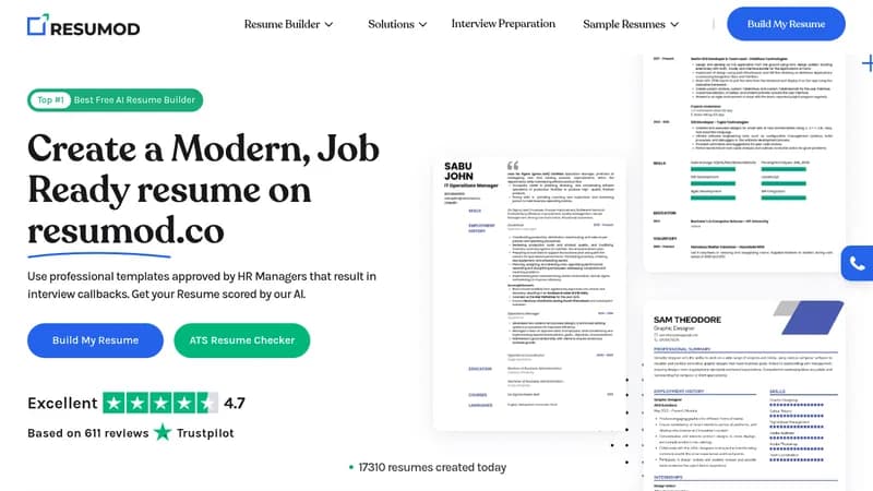resumod website