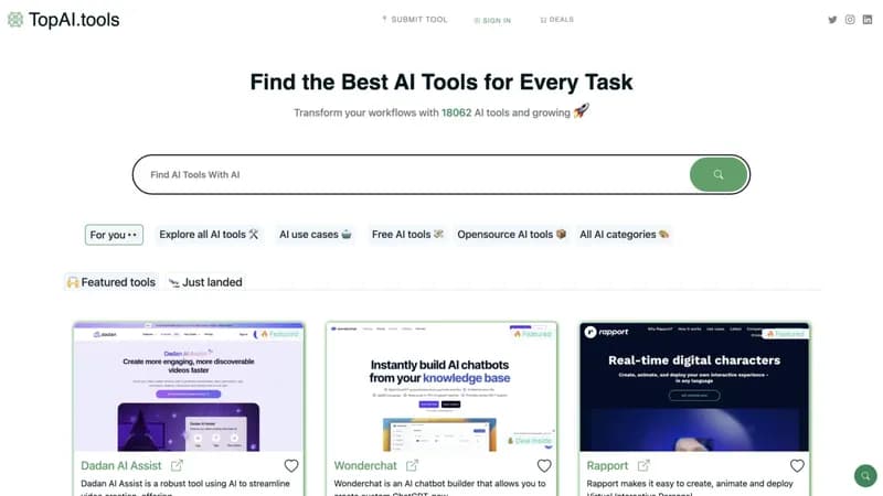 TopAI.tools screenshot
