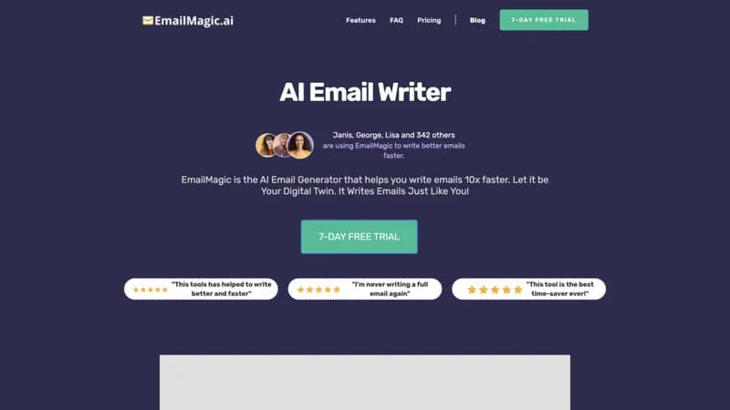 EmailMagic AI screenshot