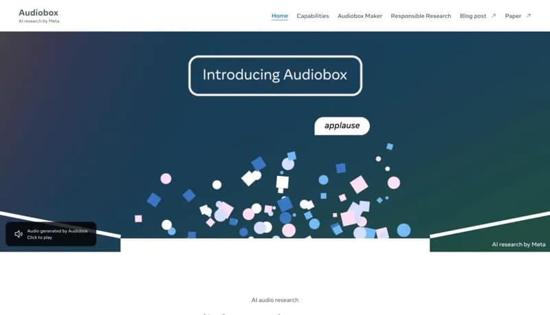 Audiobox screenshot