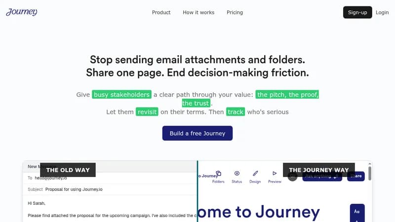 journey website