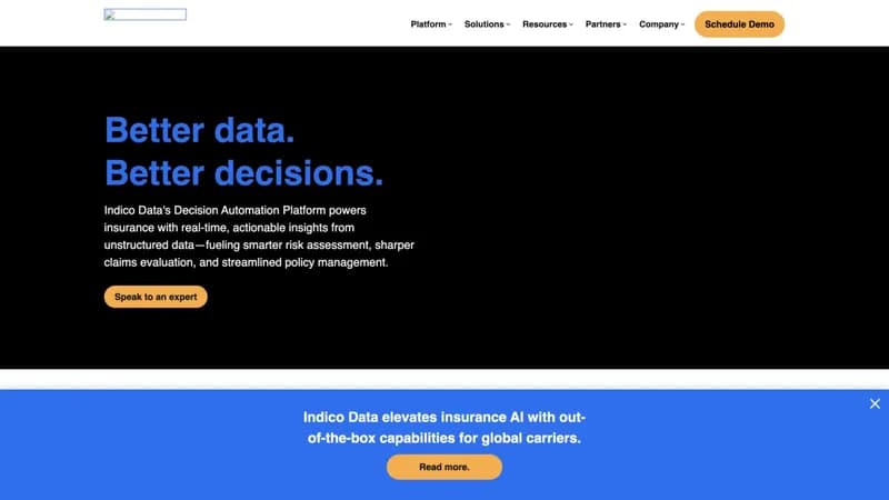 indicodata.ai screenshot