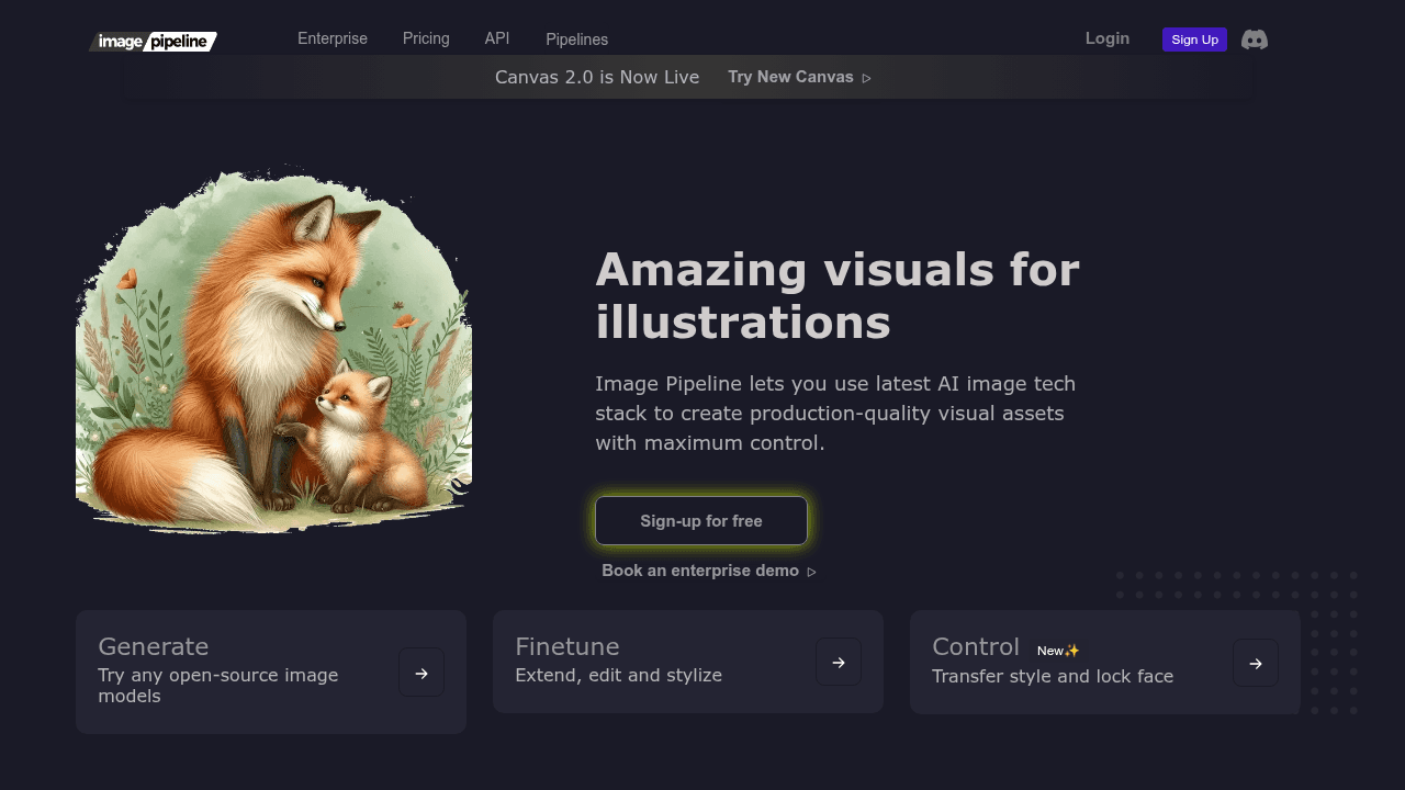 image pipeline website