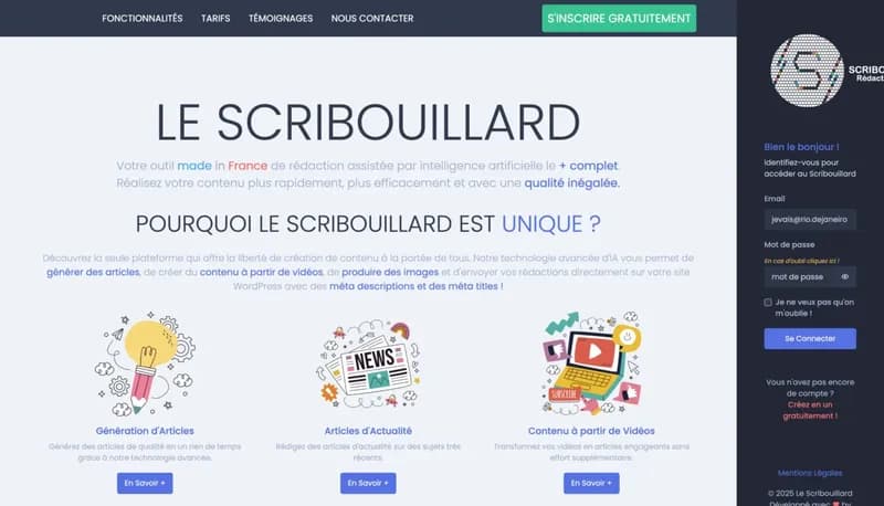 Le Scribouillard screenshot
