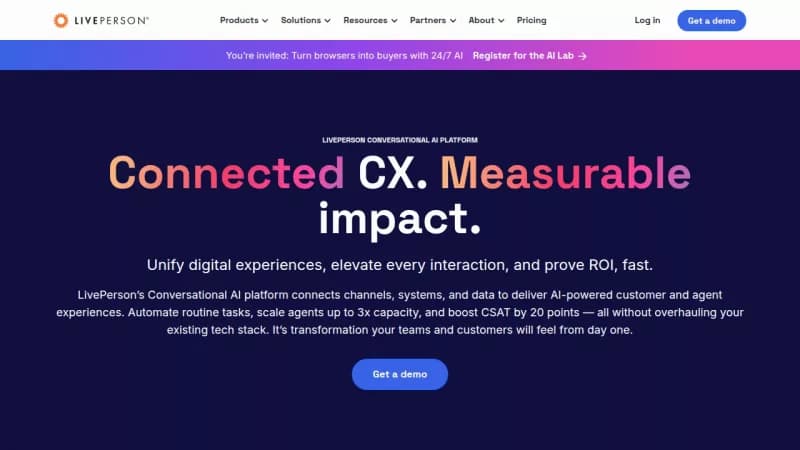 LivePerson screenshot