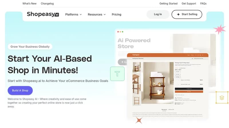 shopeasy ai website