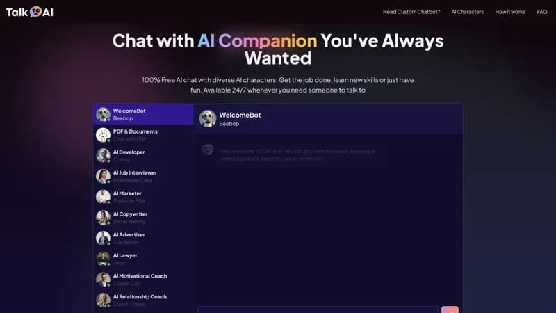 TalkTo.ai screenshot