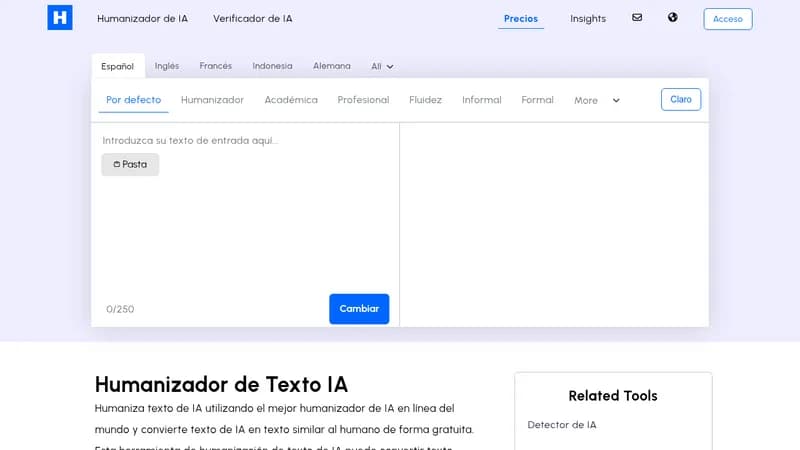 humanizador de texto ia website
