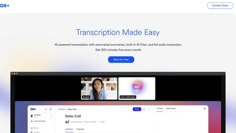 otter.ai website