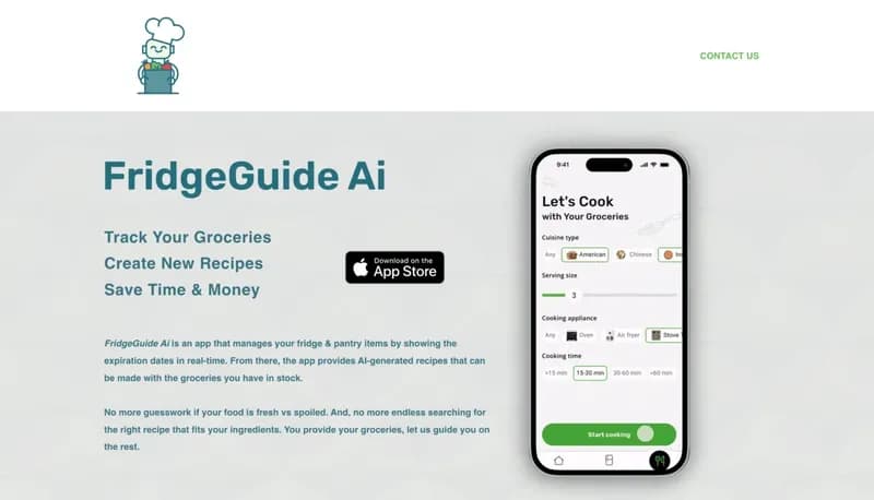 FridgeGuide Ai screenshot