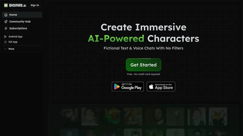 backyard ai website