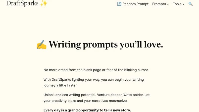 draftsparks website