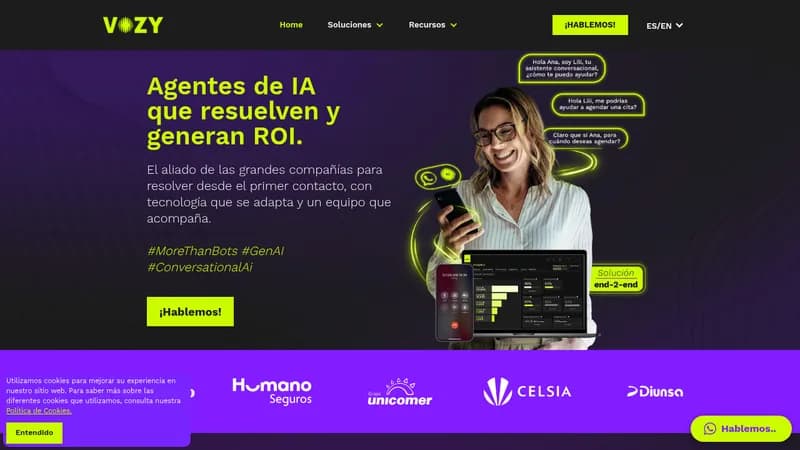 vozy website