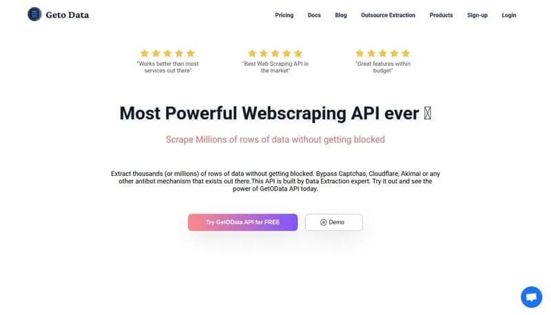GetOData API screenshot