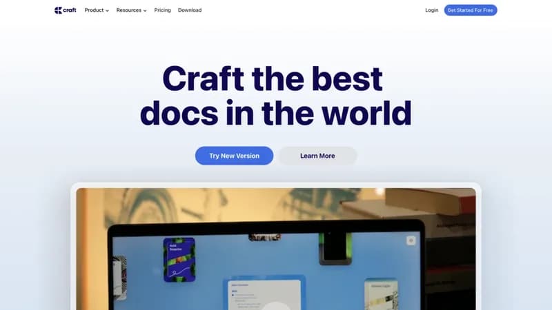 Craft.do screenshot