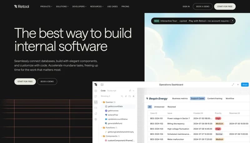 Retool screenshot