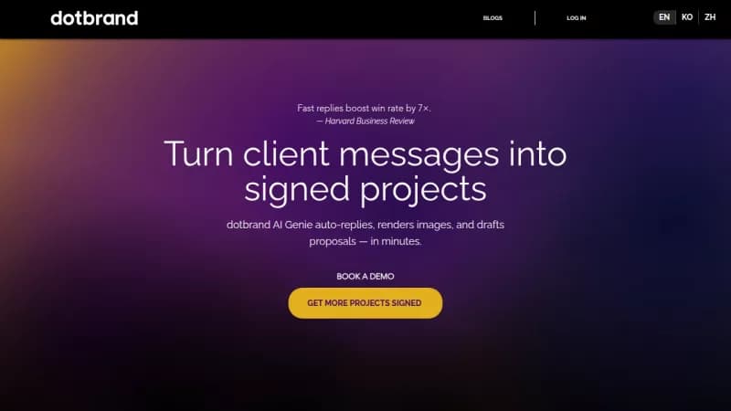 dotbrand AI Genie screenshot