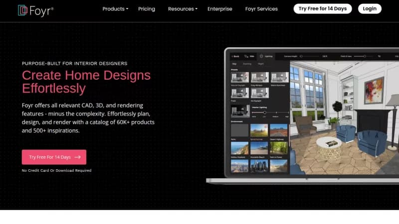 Foyr screenshot