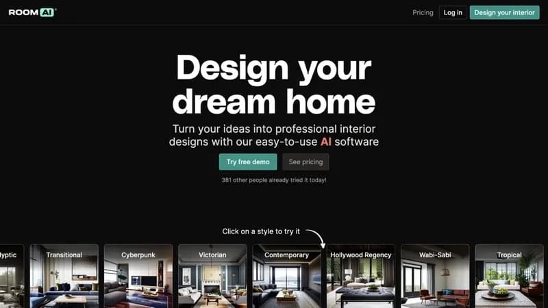Room AI screenshot