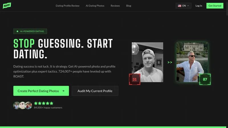 roast website