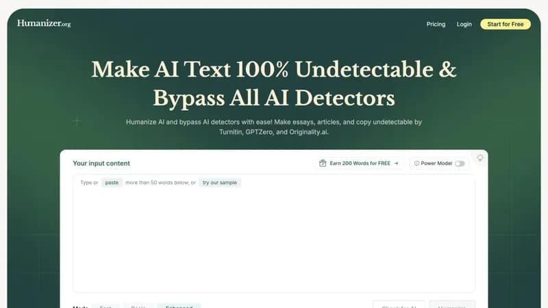 Humanizer.org screenshot