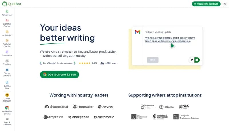 QuillBot screenshot