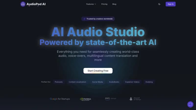 AudioPod AI screenshot