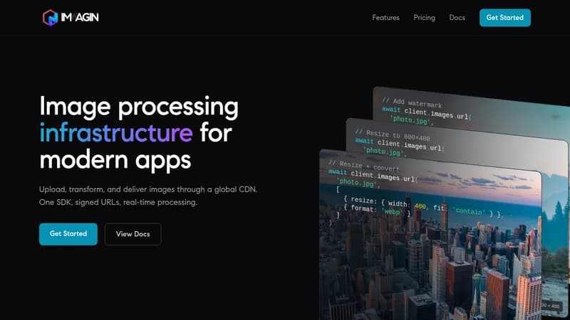 immagin website
