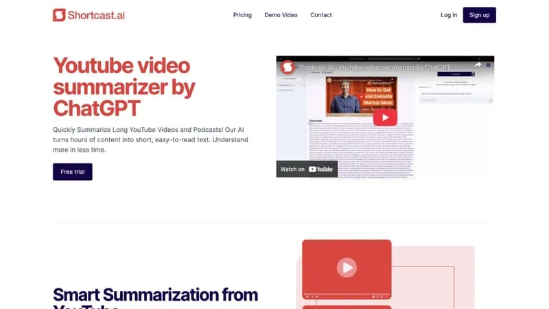 shortcast.ai screenshot