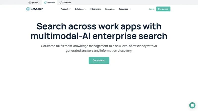 GoSearch screenshot