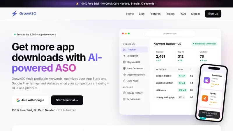 growaso website