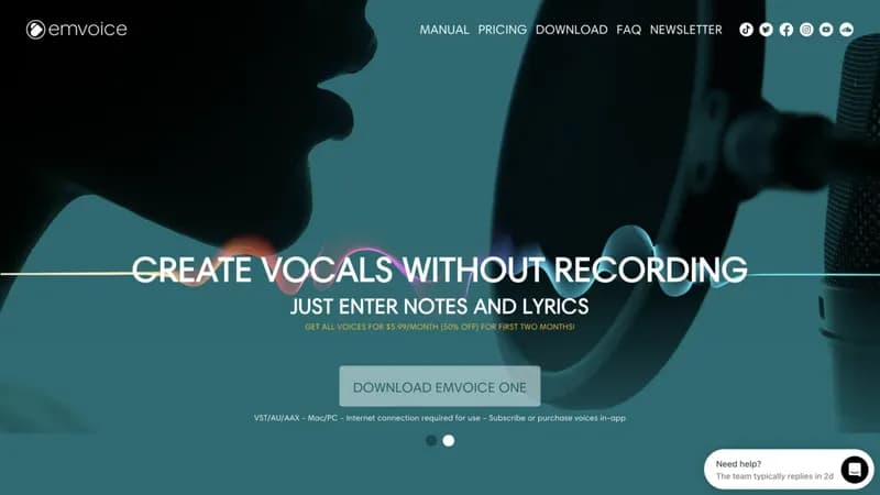 Emvoice screenshot