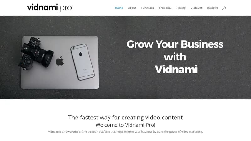 vidnami website
