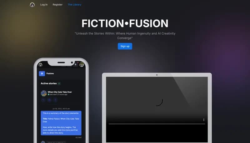 Fiction Fusion screenshot