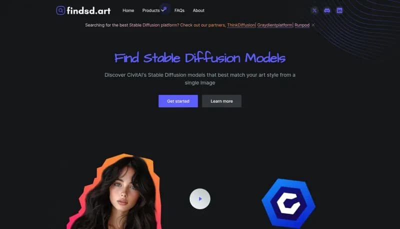 FindSD.art screenshot