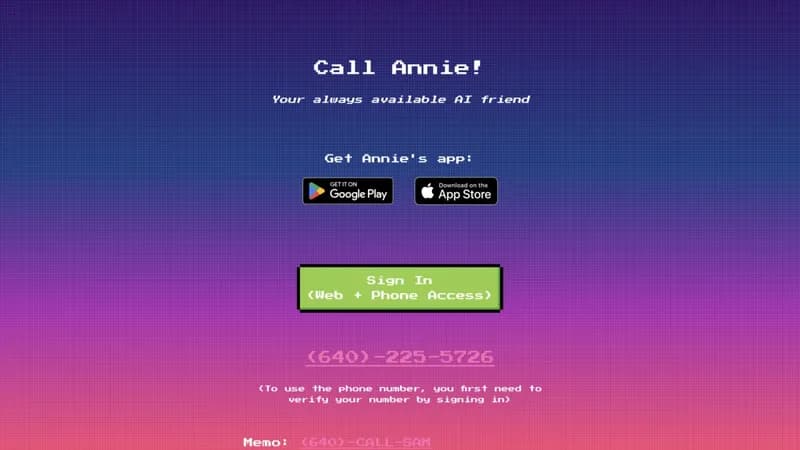 Call Annie screenshot