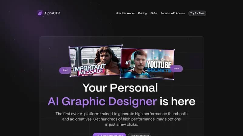 AlphaCTR screenshot