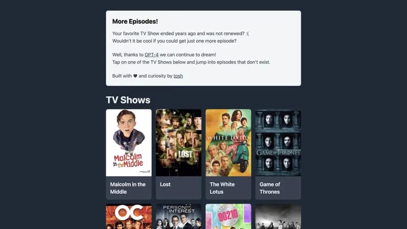 More Episodes! screenshot