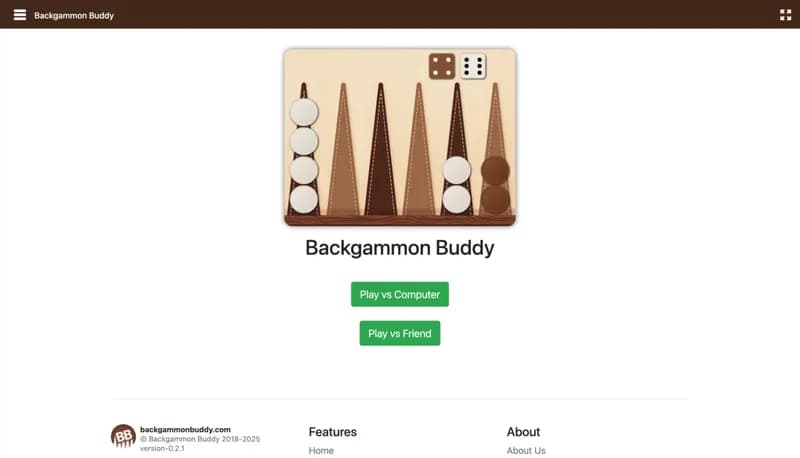Backgammon Buddy screenshot