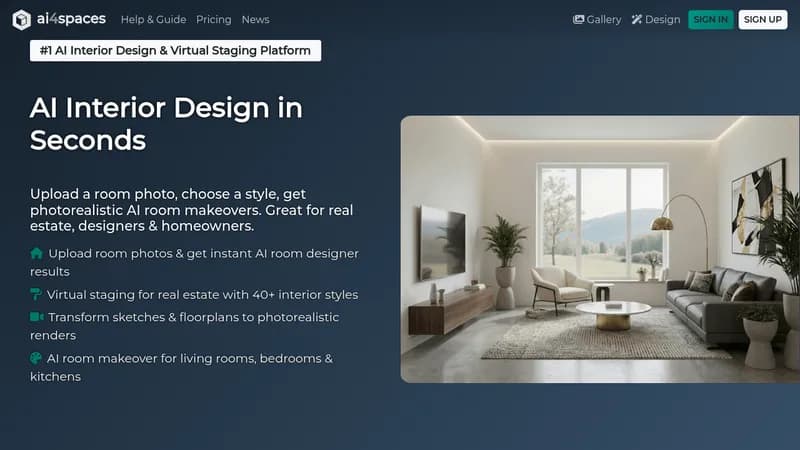 ai4spaces website