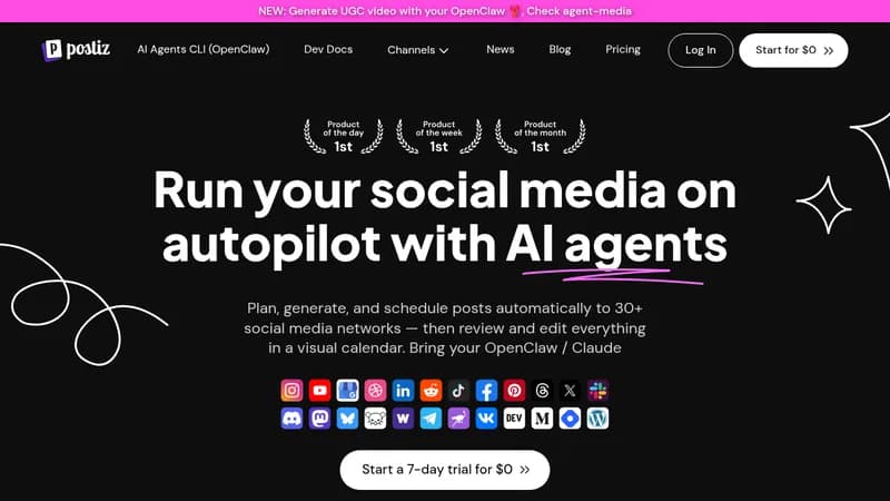 postiz website
