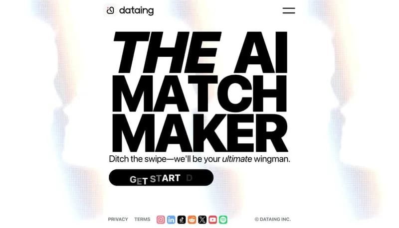 Dataing screenshot