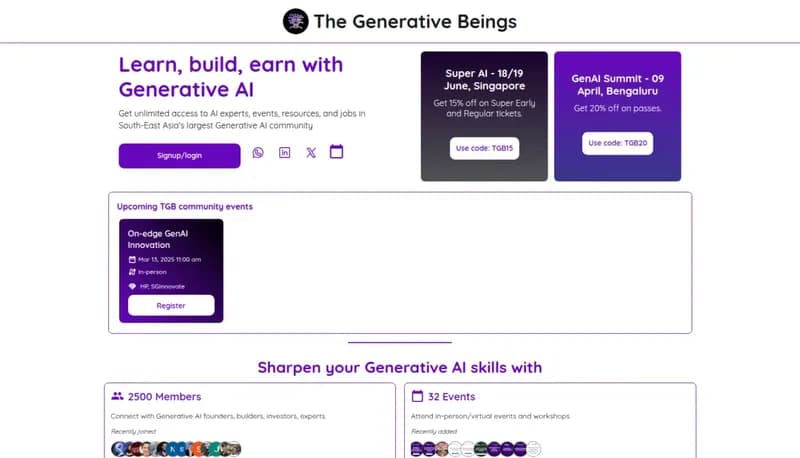 The Generative Beings screenshot