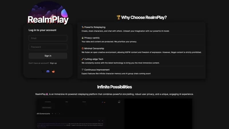 RealmPlay screenshot