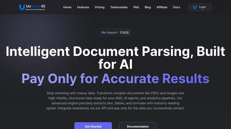 undatasio website