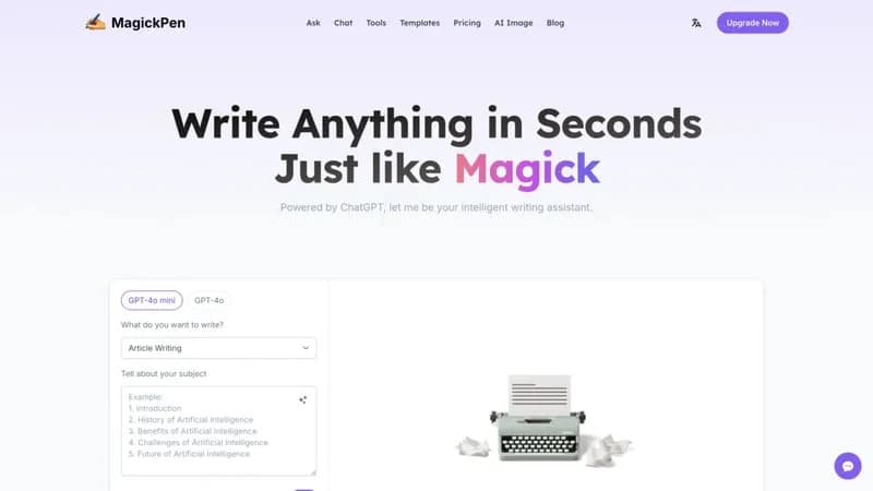MagickPen screenshot
