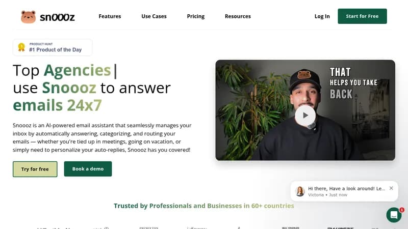 snoooz website