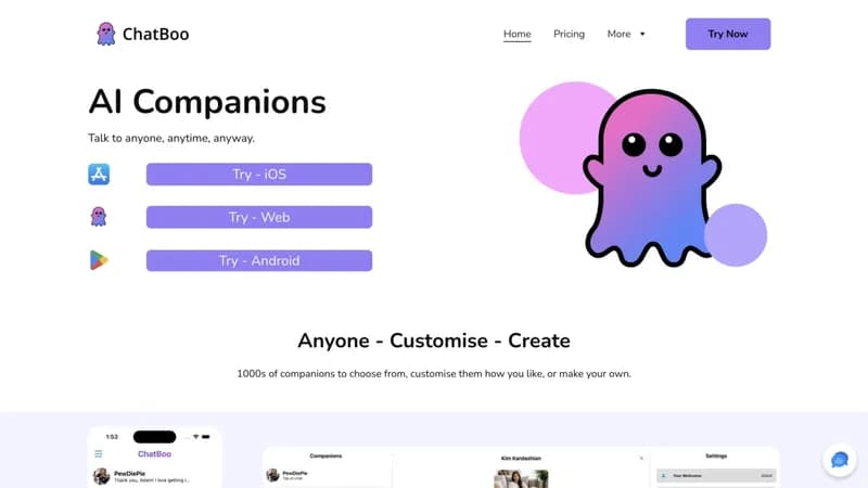 ChatBoo screenshot